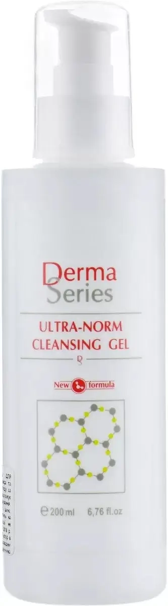 Нормалізуючий очищувальний гель Ultra-Norm Cleansing Gel Derma Series 200 мл